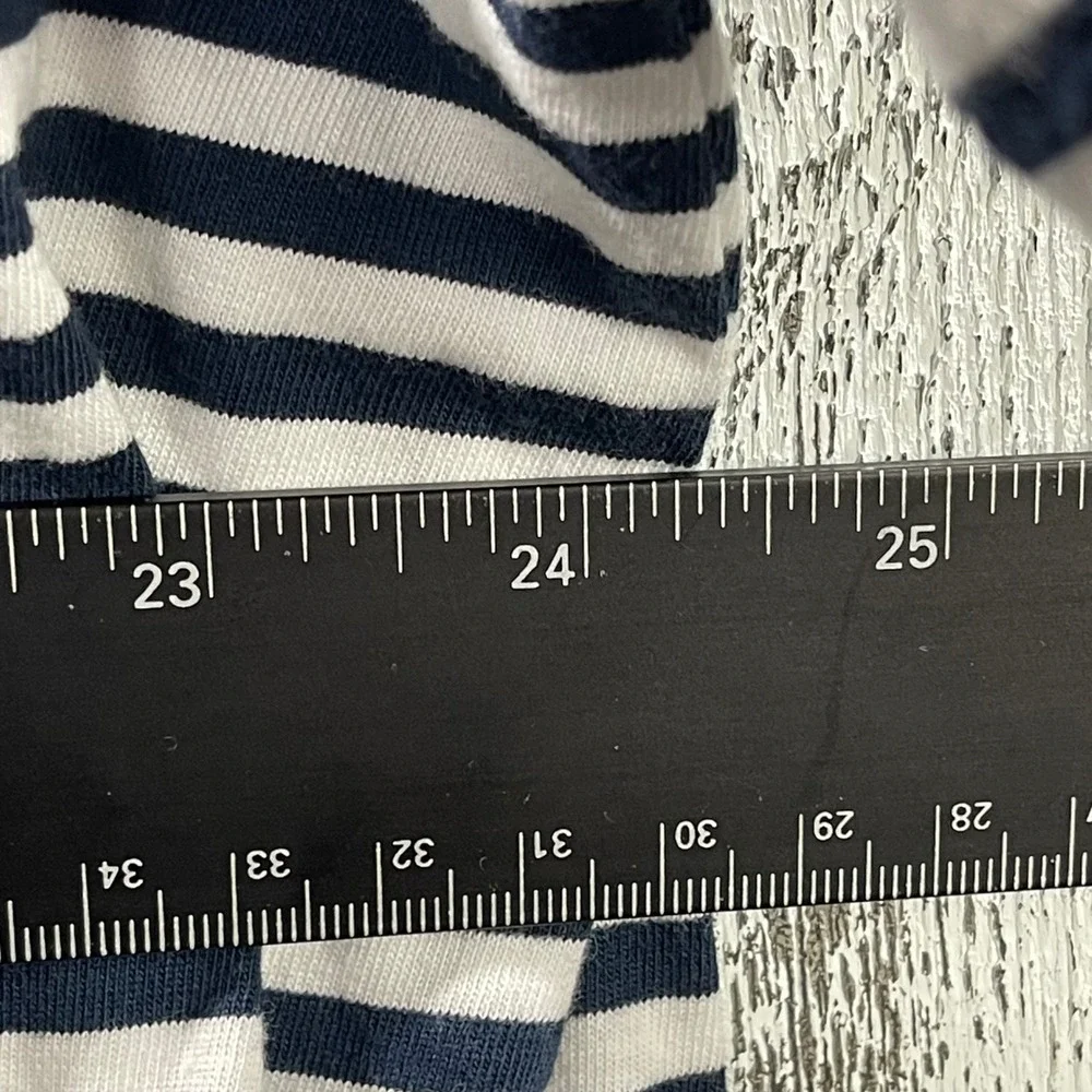 Polo Ralph Lauren Classic Fit Striped Polo Shirt Navy White XL Pony Pocket